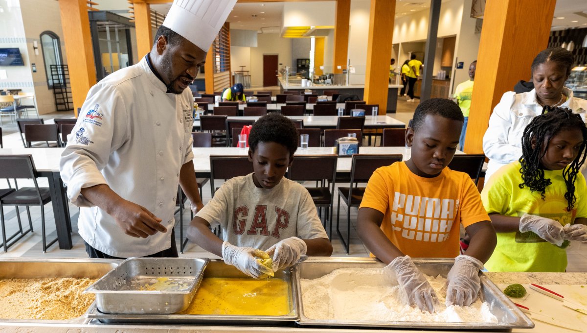 Healthy Cooking Camp Old Dominion University